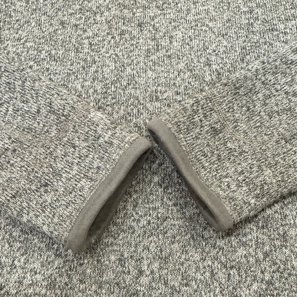 Patagonia Better Sweater Gray 1/4 Zip Fleece Pullover Womens small - Picture 4 of 9